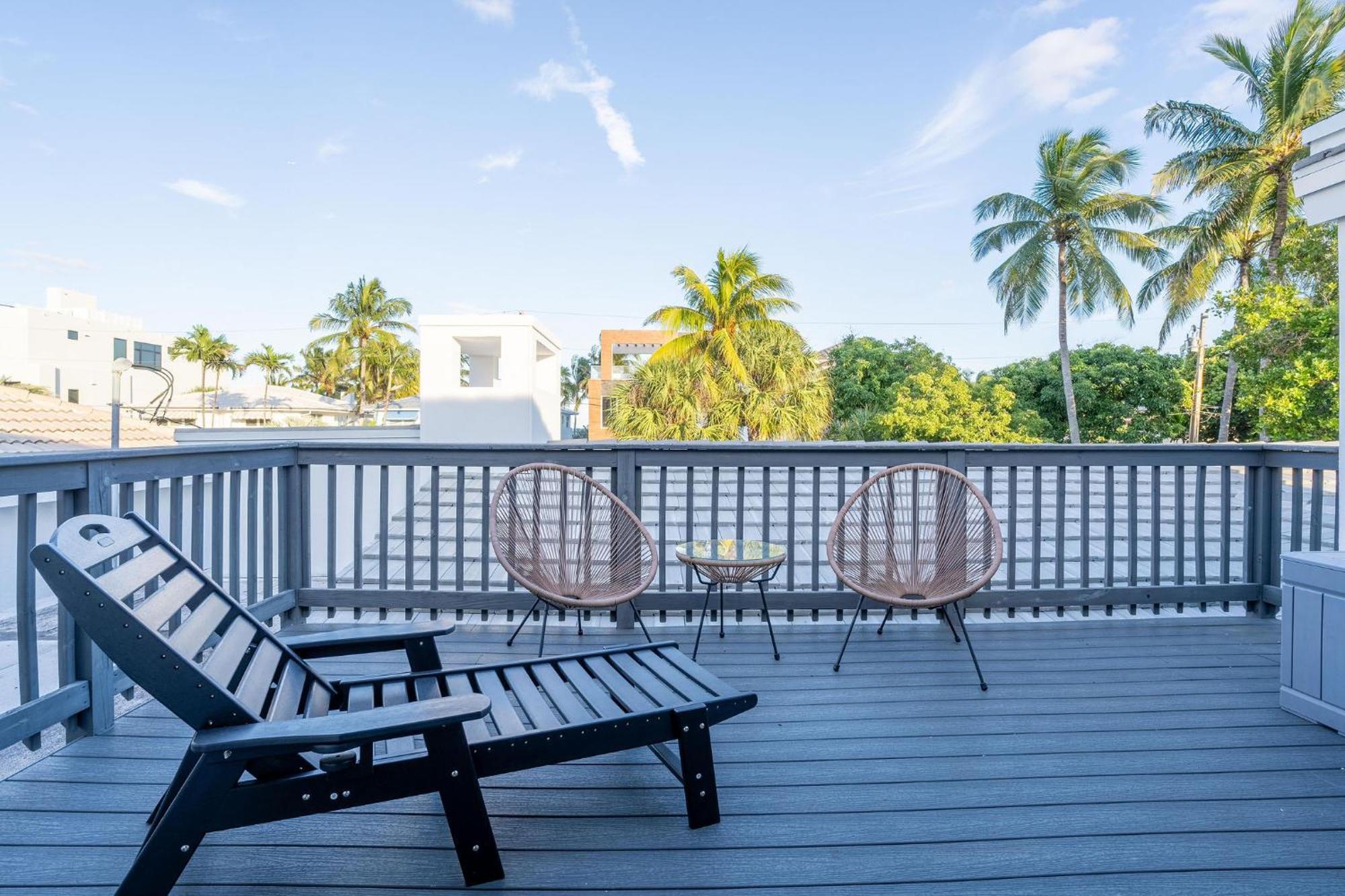 4 Bed/4,5 Bath Beach House Fort Lauderdale Eksteriør bilde
